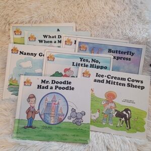 Children's Storybook Collection Set Of 8 Books, Vintage